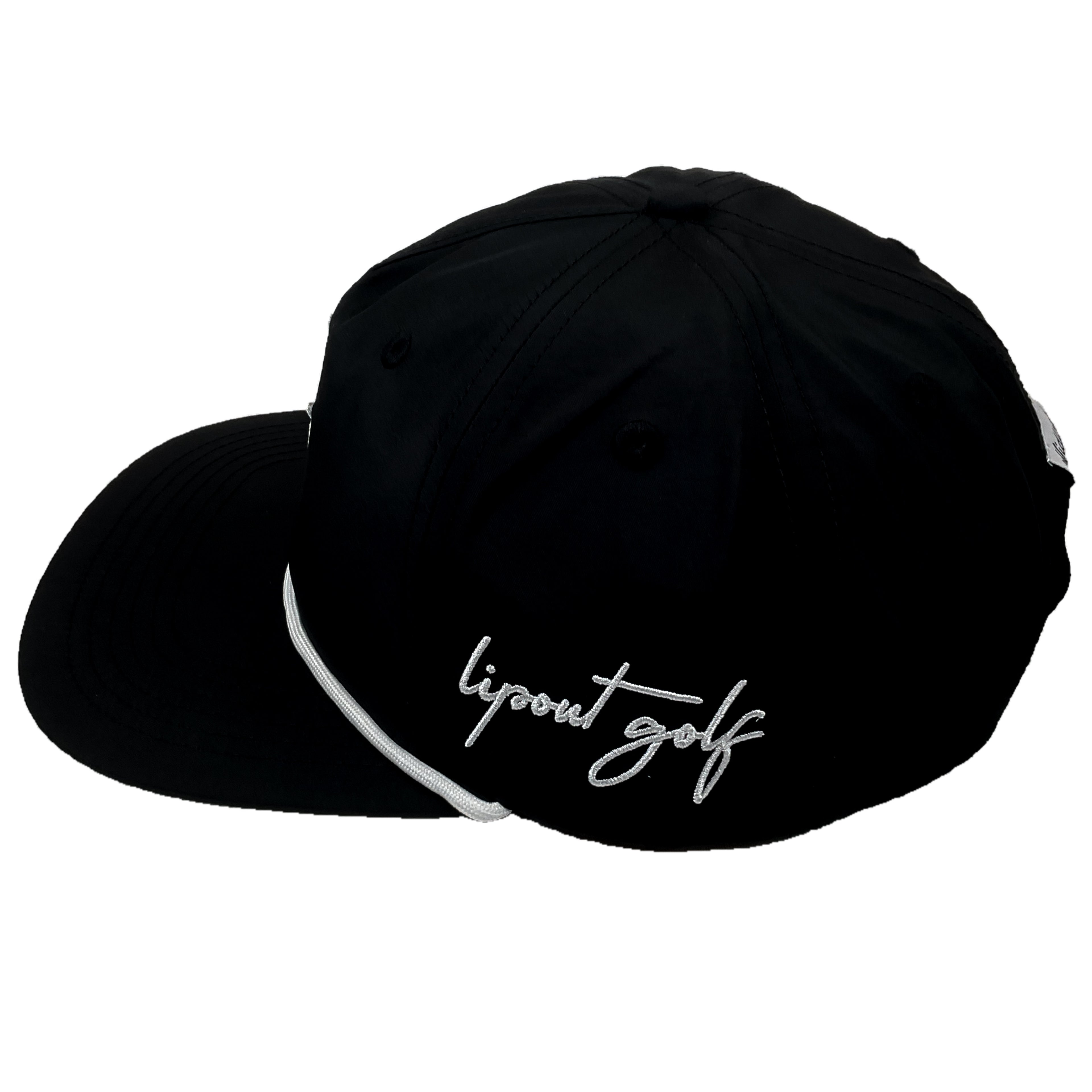 Black Oil Rig Rope Hat