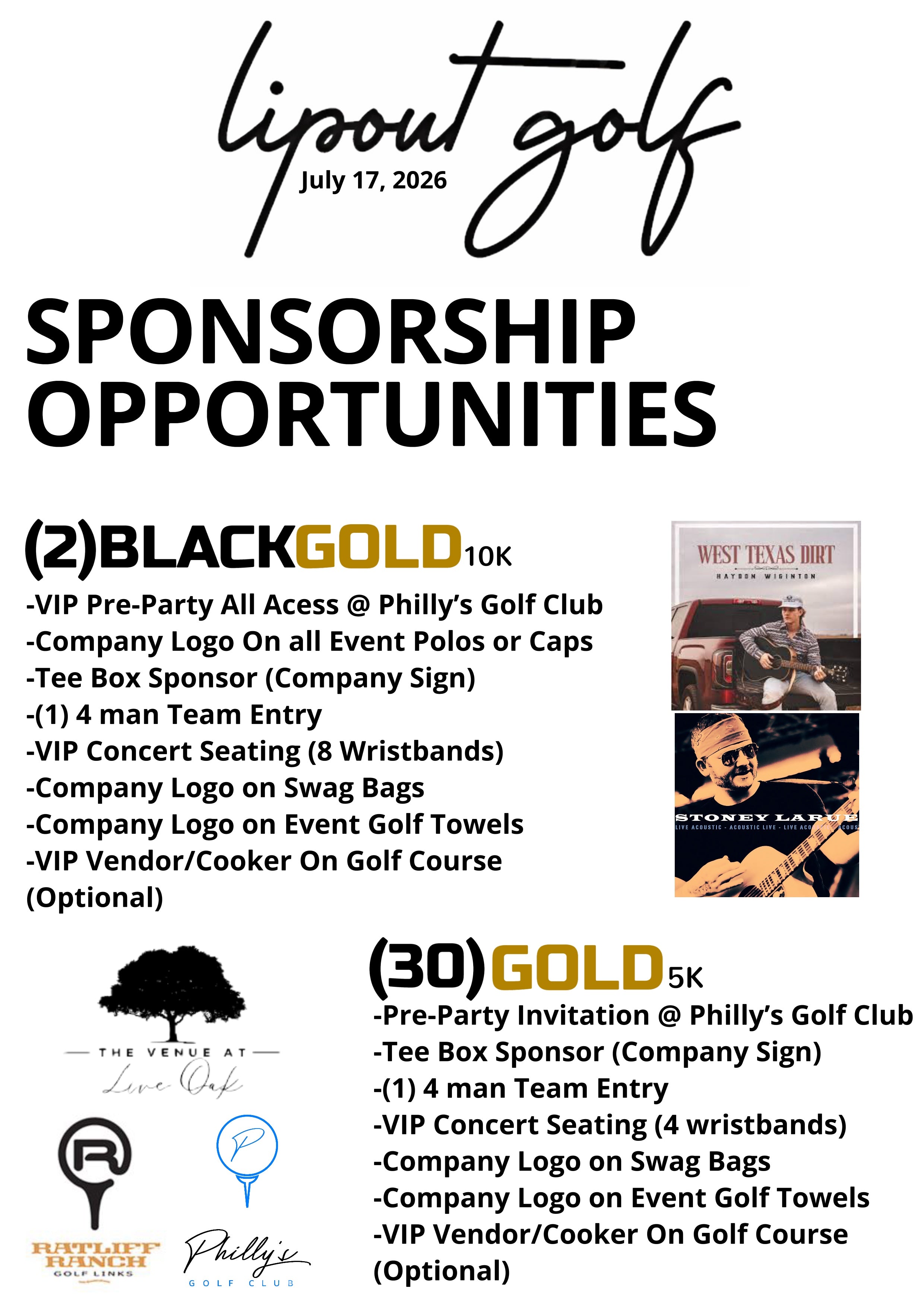 2026 Oilbelt Bash Golf Tournament & Concert