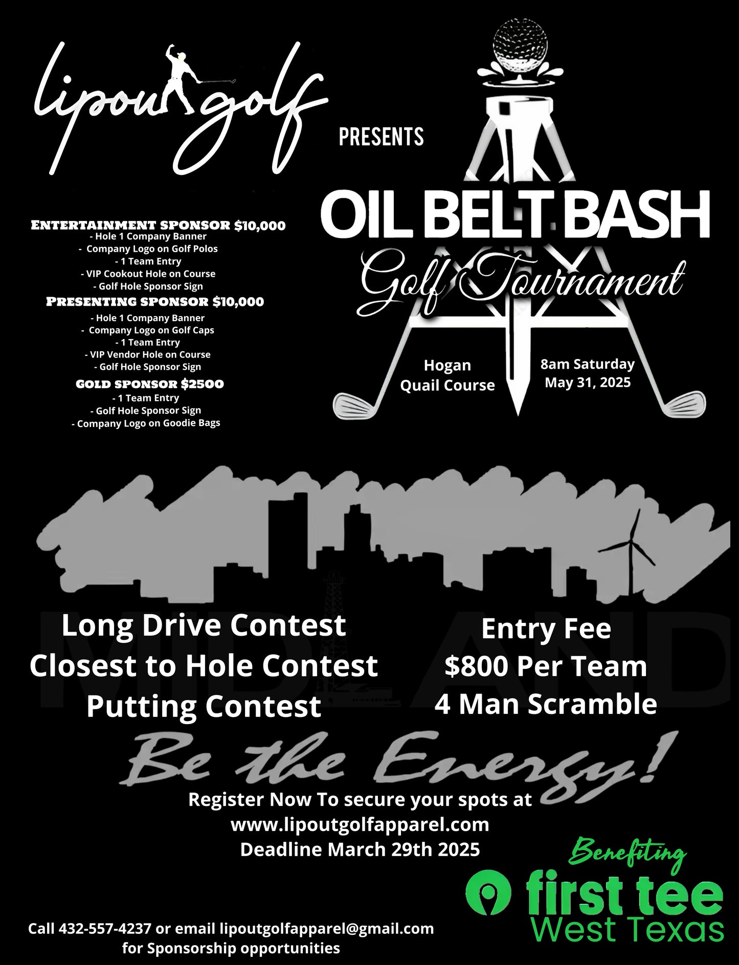 Oilbelt Bash Golf Tournament 2025