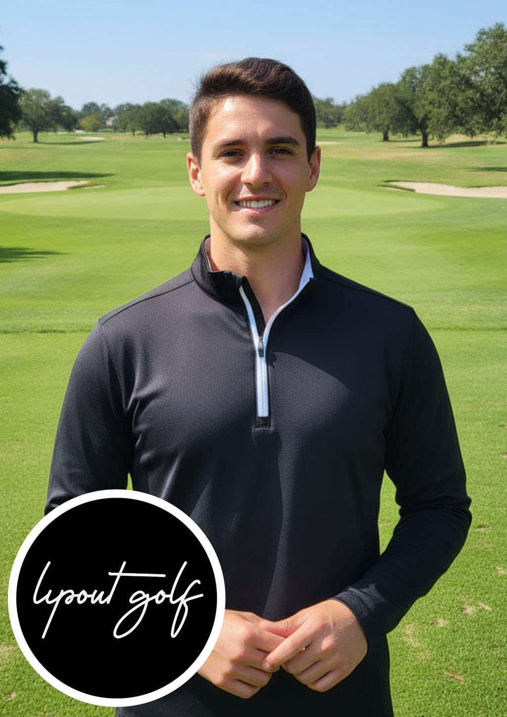 LG Dark Knight 1/4 Zip Pullover
