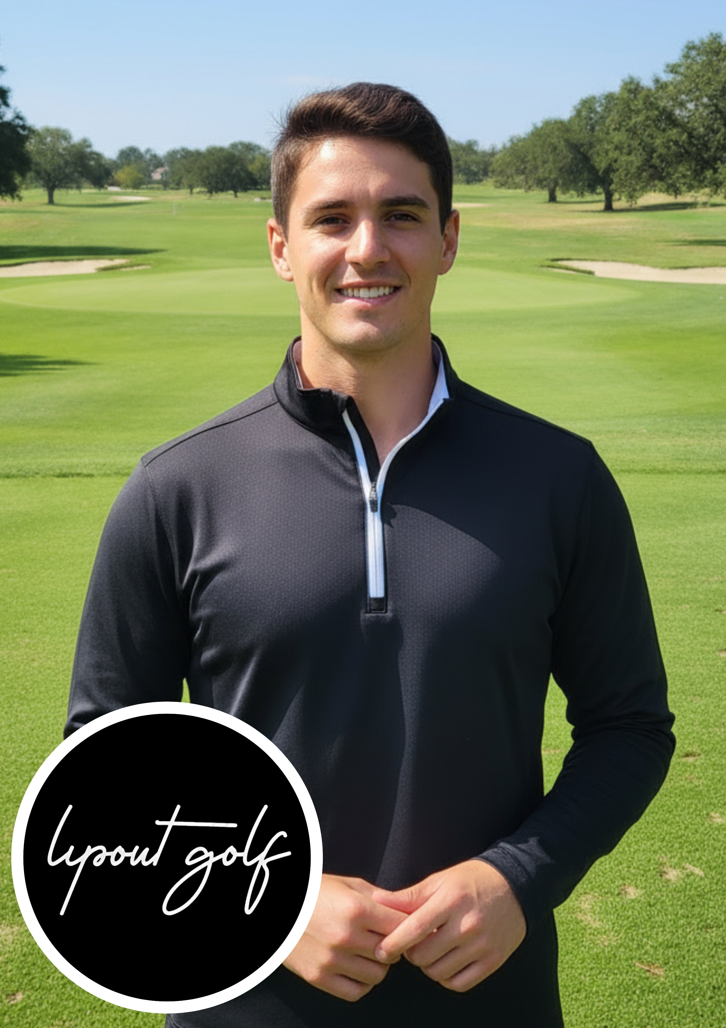 LG Dark Knight 1/4 Zip Pullover