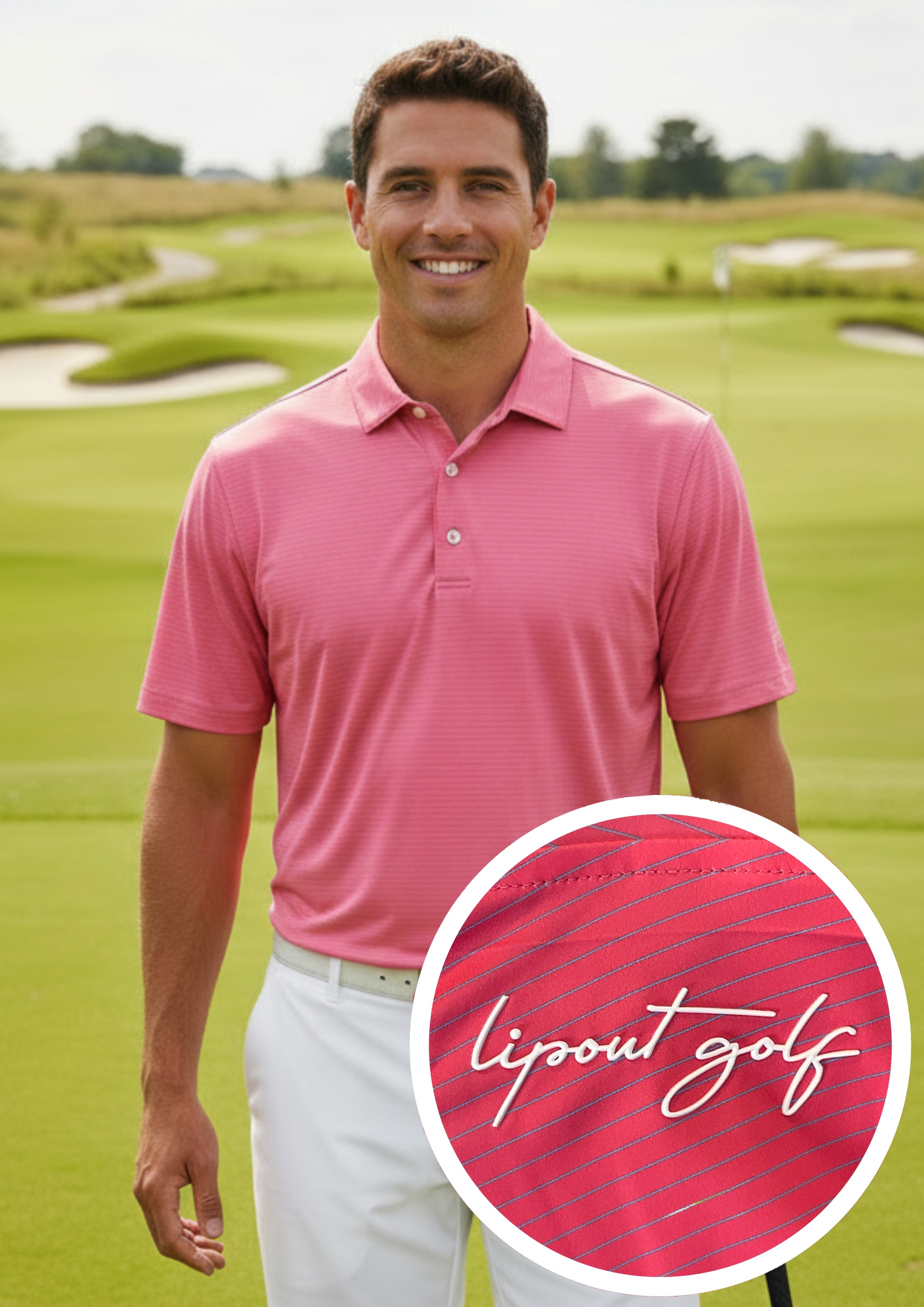 Lipout  Bubble Gum Polo
